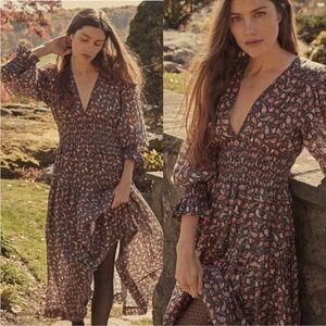 Doen Cecily Maxi Dress Size Small